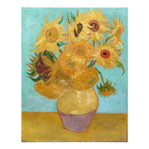 Vincent Van Gogh - Vase mit zwölf Sonnenblumen Fotodruck