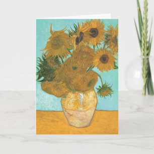 Vincent van Gogh - Vase mit zwölf Sonnenblumen Karte