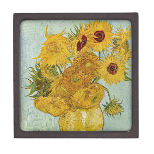 Vincent Van Gogh - Vase mit zwölf Sonnenblumen Kiste