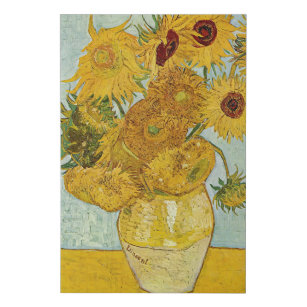 Vincent Van Gogh - Vase mit zwölf Sonnenblumen Künstlicher Leinwanddruck