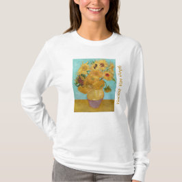 Vincent Van Gogh - Vase mit zwölf Sonnenblumen T-Shirt