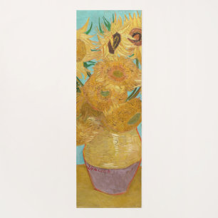 Vincent Van Gogh - Vase mit zwölf Sonnenblumen Yogamatte