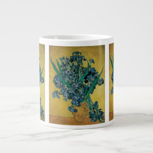 Vincent van Gogh - Vase w Irises Yellow Background Jumbo-Tasse