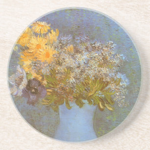 Vincent van Gogh Vasen mit Flieder, Gänseblümchen  Untersetzer