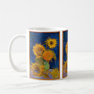 Vincent van Gogh - Vasen mit fünf Sonnenblumen Kaffeetasse