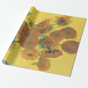 Vincent van Gogh - Vasen mit fünfzehn Sonnenblumen Geschenkpapier