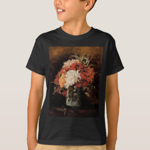 Vincent Van Gogh - Vasen mit Nelken - Kunstwerk T-Shirt