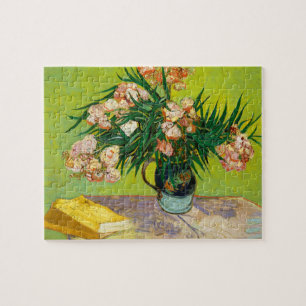 Vincent Van Gogh Vasen Mit Oleander Und Büchern Puzzle