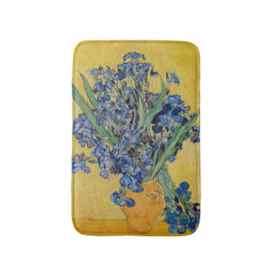 Vincent van Gogh - Vasen mit Schwertlilien Badematte