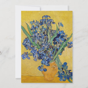 Vincent van Gogh - Vasen mit Schwertlilien Einladung