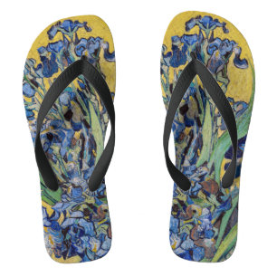 Vincent van Gogh - Vasen mit Schwertlilien Flip Flops