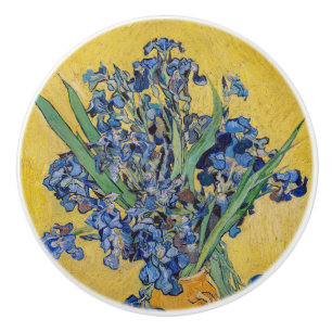 Vincent van Gogh - Vasen mit Schwertlilien Keramikknauf