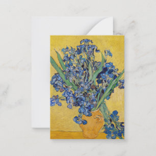 Vincent van Gogh - Vasen mit Schwertlilien Mitteilungskarte