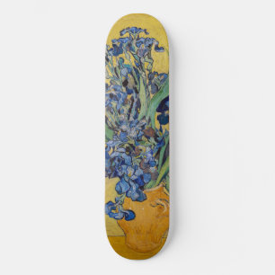Vincent van Gogh - Vasen mit Schwertlilien Skateboard