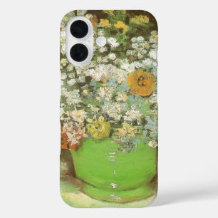 Vincent van Gogh - Vasen mit Zinnien und Blumen iPhone 16 Hülle