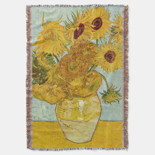 Vincent Van Gogh - Vasen mit zwölf Sonnenblumen Decke