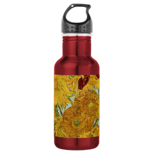 Vincent Van Gogh - Vasen mit zwölf Sonnenblumen Edelstahlflasche