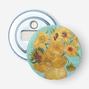 Vincent Van Gogh - Vasen mit zwölf Sonnenblumen Flaschenöffner
