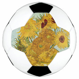 Vincent Van Gogh - Vasen mit zwölf Sonnenblumen Fußball