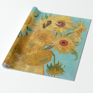 Vincent Van Gogh - Vasen mit zwölf Sonnenblumen Geschenkpapier