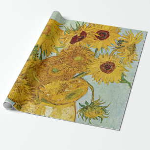 Vincent Van Gogh - Vasen mit zwölf Sonnenblumen Geschenkpapier