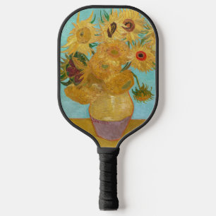 Vincent Van Gogh - Vasen mit zwölf Sonnenblumen Pickleball Schläger