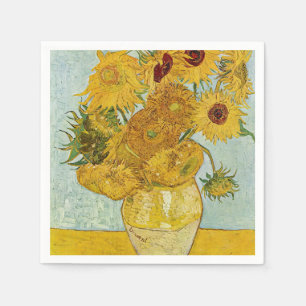 Vincent Van Gogh - Vasen mit zwölf Sonnenblumen Serviette