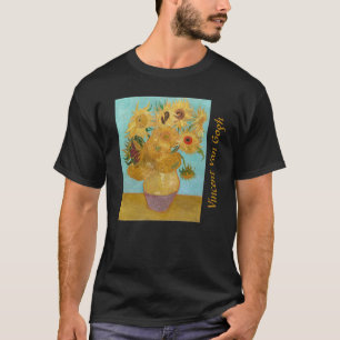 Vincent Van Gogh - Vasen mit zwölf Sonnenblumen T-Shirt