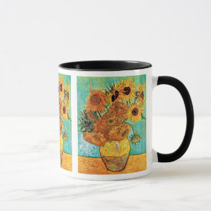 Vincent Van Gogh - Vasen mit zwölf Sonnenblumen Tasse