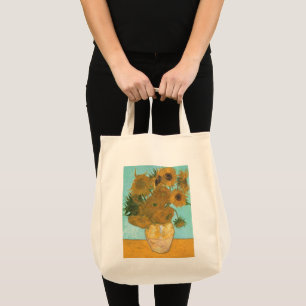 Vincent van Gogh - Vasen mit zwölf Sonnenblumen Tragetasche