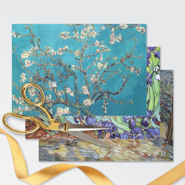 Vincent van Gogh Verschiedene Landschaften Geschenkpapier Set (Von Creator hochgeladen)