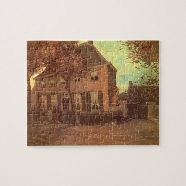 Vincent van Gogh - Vicarage in Nuenen Puzzle (Horizontal)