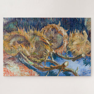 Vincent van Gogh - Vier Schnittblumen Puzzle