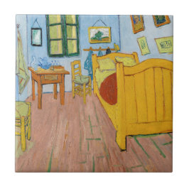 Vincent Van Gogh - Vincent's Bedroom in Arles Fliese