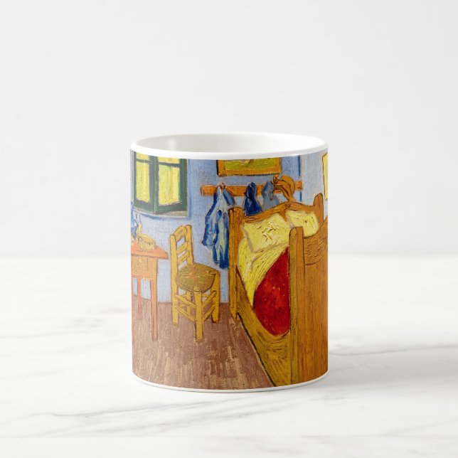Vincent van Gogh - Vincent's Bedroom in Arles Kaffeetasse (Mittel)
