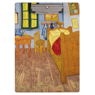 Vincent van Gogh - Vincent's Bedroom in Arles Klemmbrett
