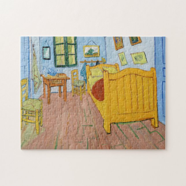 Vincent Van Gogh - Vincent's Bedroom in Arles Puzzle (Horizontal)
