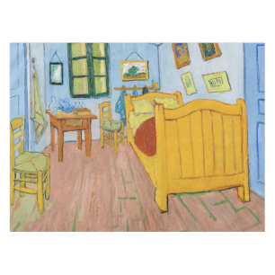 Vincent Van Gogh - Vincent's Bedroom in Arles Tischdecke