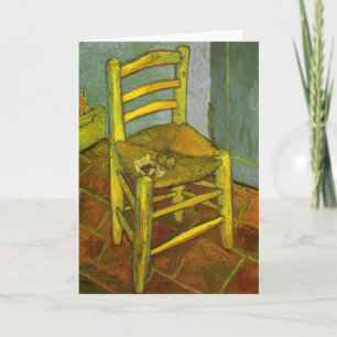 Vincent van Gogh - Vincent's Chair mit Seiner Pipe Karte