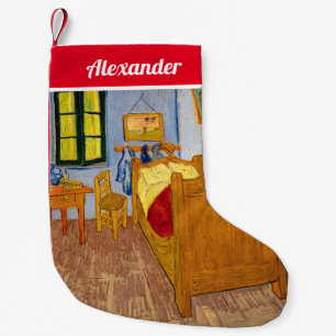 Vincent van Gogh - Vincents Schlafzimmer in Arles Kleiner Weihnachtsstrumpf
