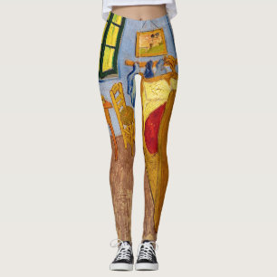 Vincent van Gogh - Vincents Schlafzimmer in Arles Leggings