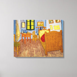 Vincent van Gogh - Vincents Schlafzimmer in Arles Leinwanddruck