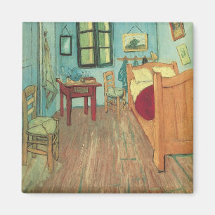 Vincent van Gogh - Vincents Schlafzimmer in Arles Magnet