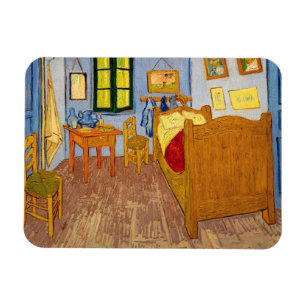 Vincent van Gogh - Vincents Schlafzimmer in Arles Magnet