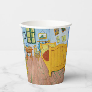 Vincent Van Gogh - Vincents Schlafzimmer in Arles Pappbecher