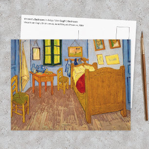 Vincent van Gogh - Vincents Schlafzimmer in Arles Postkarte