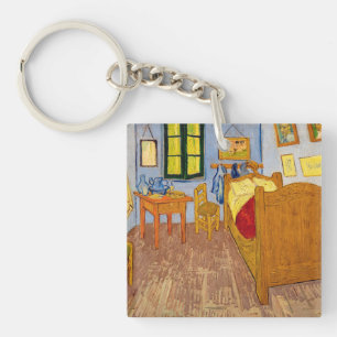 Vincent van Gogh - Vincents Schlafzimmer in Arles Schlüsselanhänger
