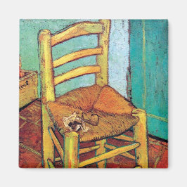 Vincent van Gogh - Vincents Stuhl mit Rohr Magnet