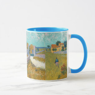 Vincent Van Gogh Vintage Farmhouse in Provence auf Tasse