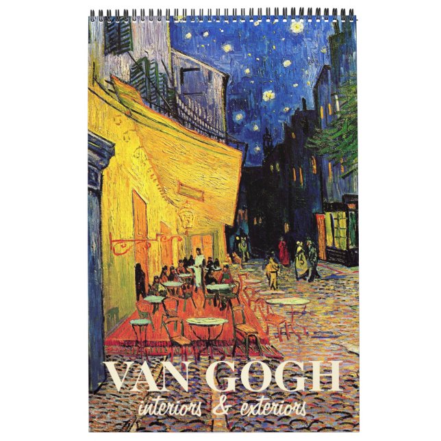 Vincent van Gogh, Vintager Post-Impressionismus Kalender (Titelbild)